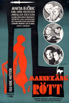 Mannekäng i rött (1958)